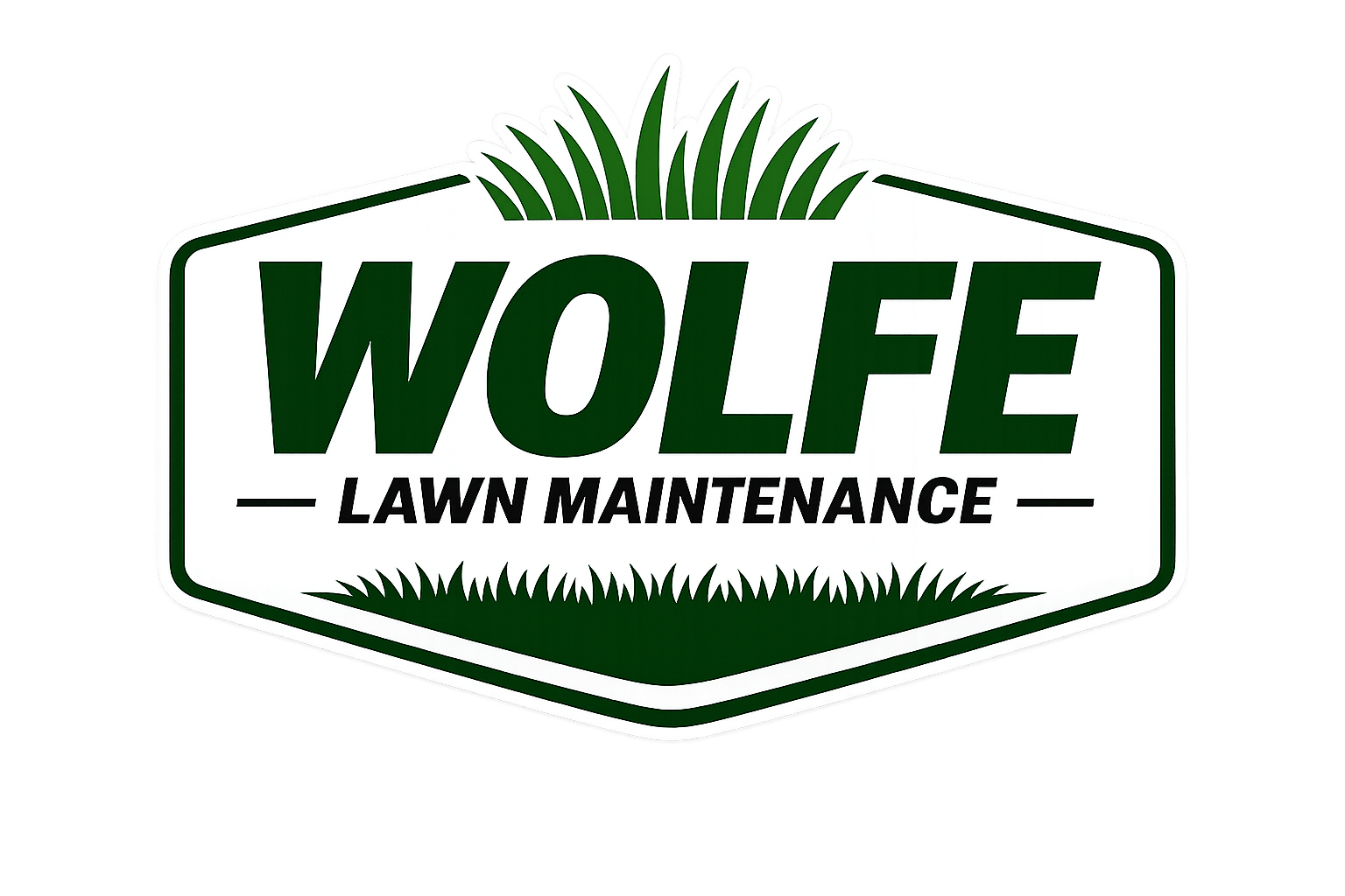 Wolfe Lawn Maintenance Logo